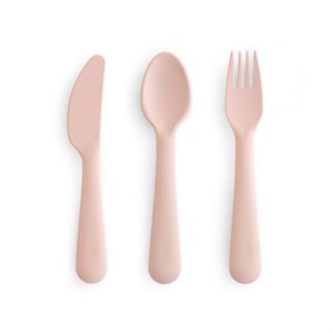 Mushie Cutlery Set - Blush